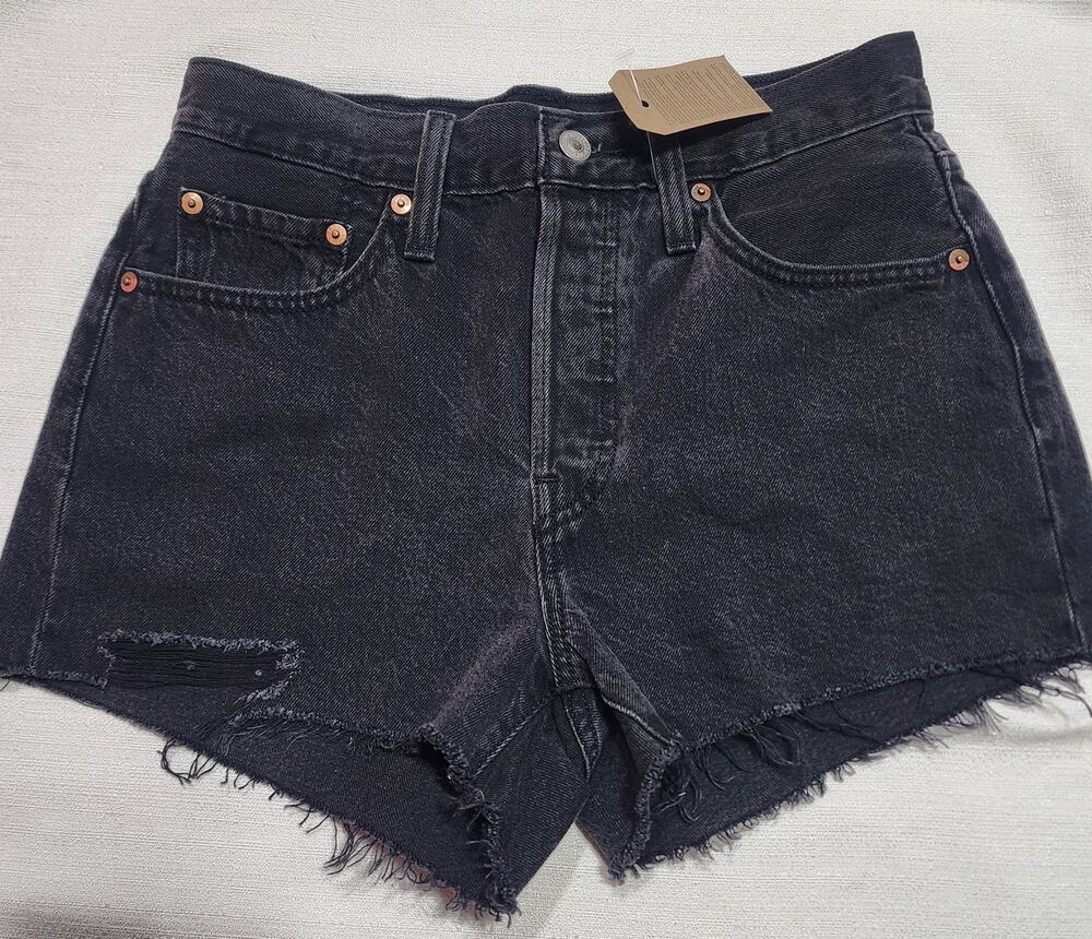 Levi's women's shorts 501 button fly W27''